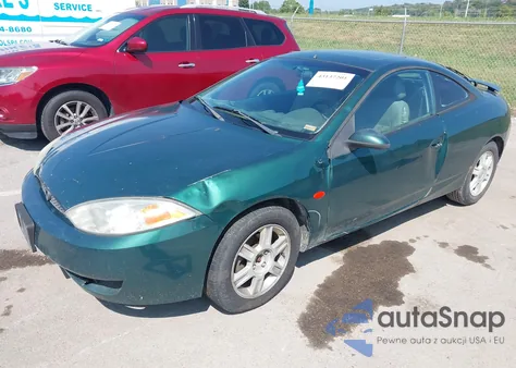 2001 Mercury Cougar V6/V6 S из США, поврежденный, VIN 1ZWFT61L415625396